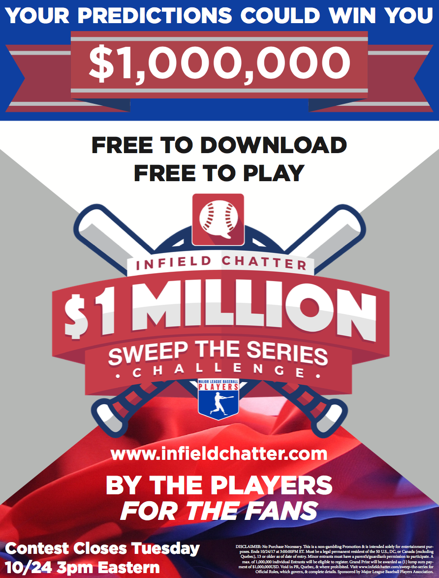 Photo of MLBPA gives fans chance to win $1 million on Series predictions