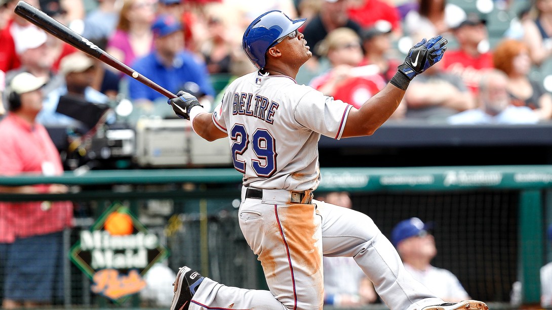Photo of Adrian Beltre’s climb up the all-time hits list hits a snag