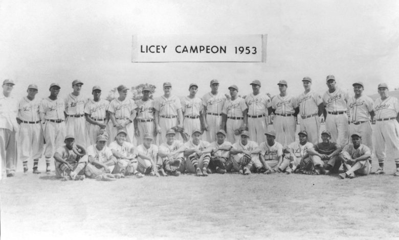 Tigres del Licey 1953 national championship team.
