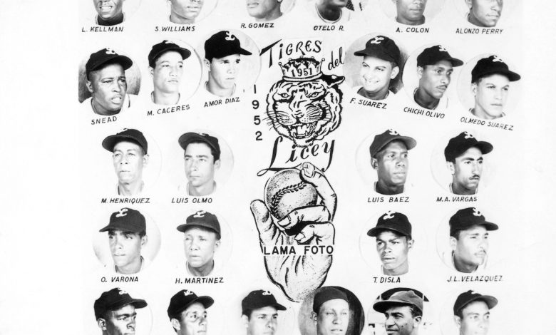 Tigres del Licey 1952 team photo.