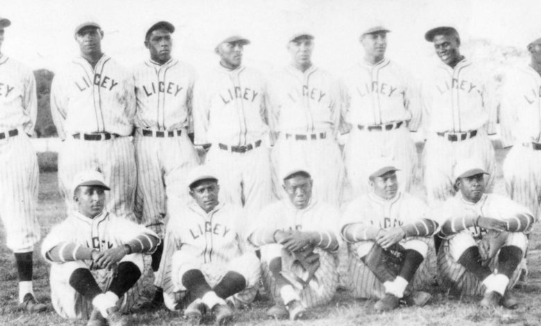 Members of the Tigres del Licey, 1929 national champions.
