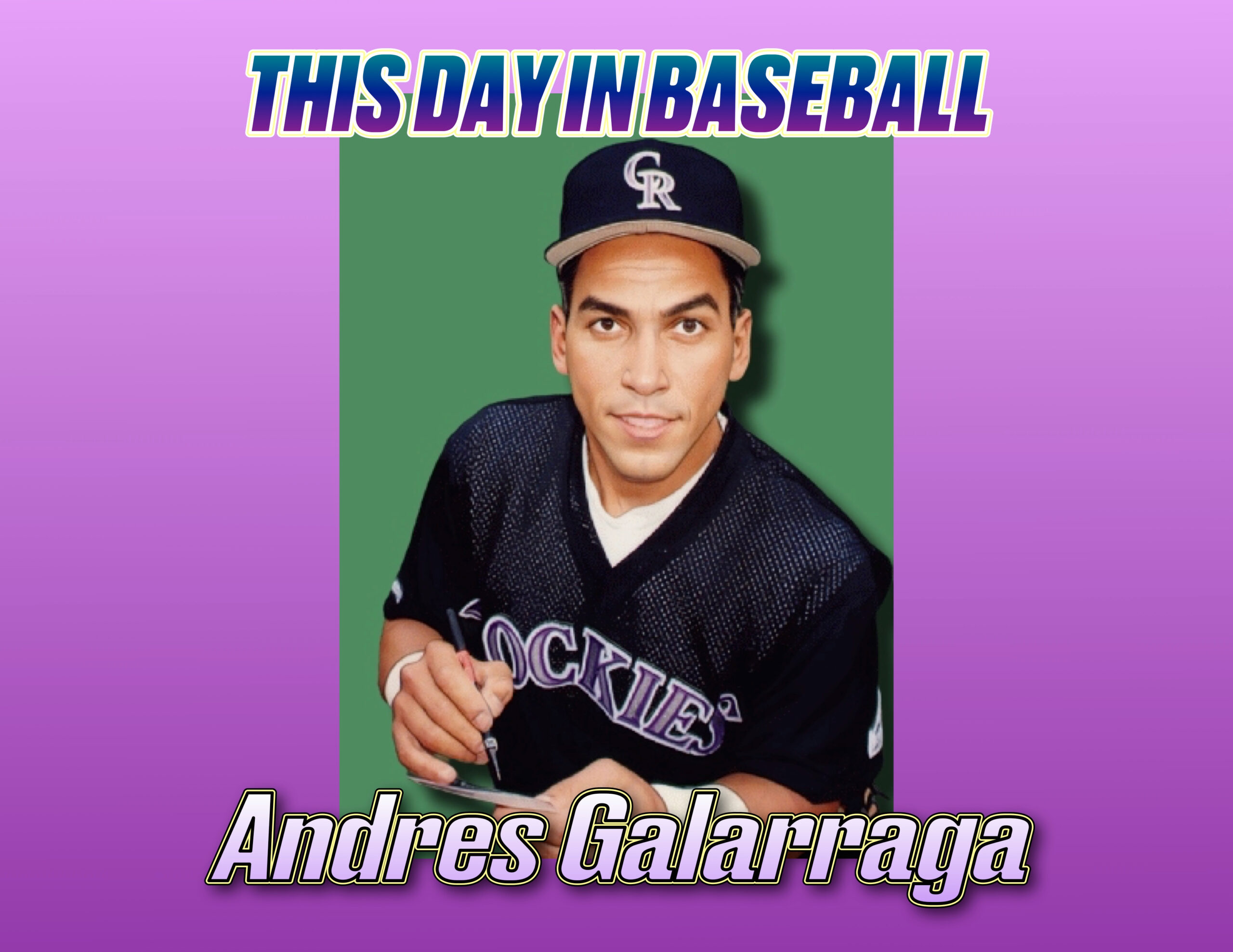 LB – Andres Galarraga.